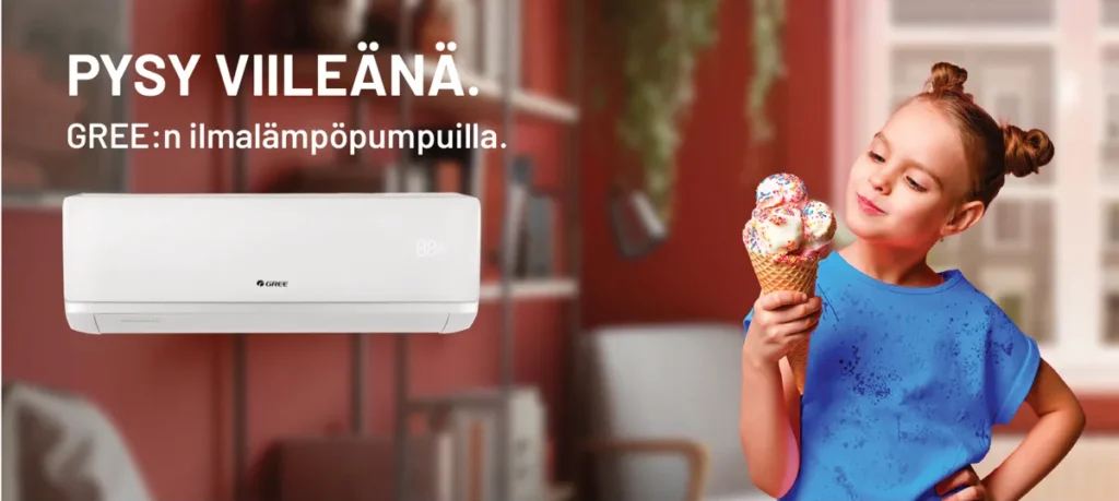 Gree ilmalämpöpumppu