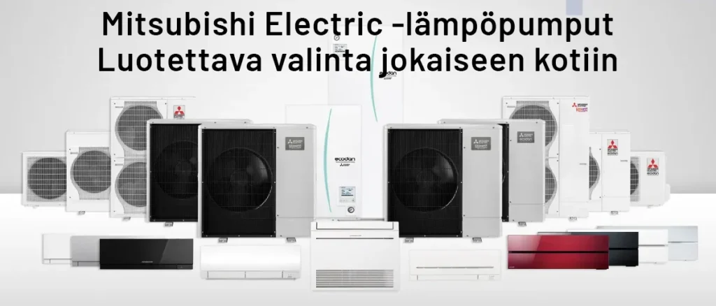 Mitsubishi Electric ilmalämpöpumput Turku