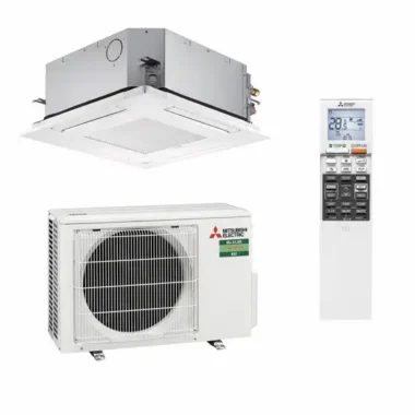 Mitsubishi Electric SLZ kattokasettimallit eri teholuokissa